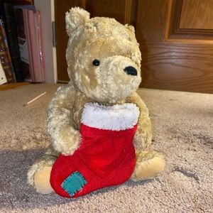 Winnie the Pooh with Stocking